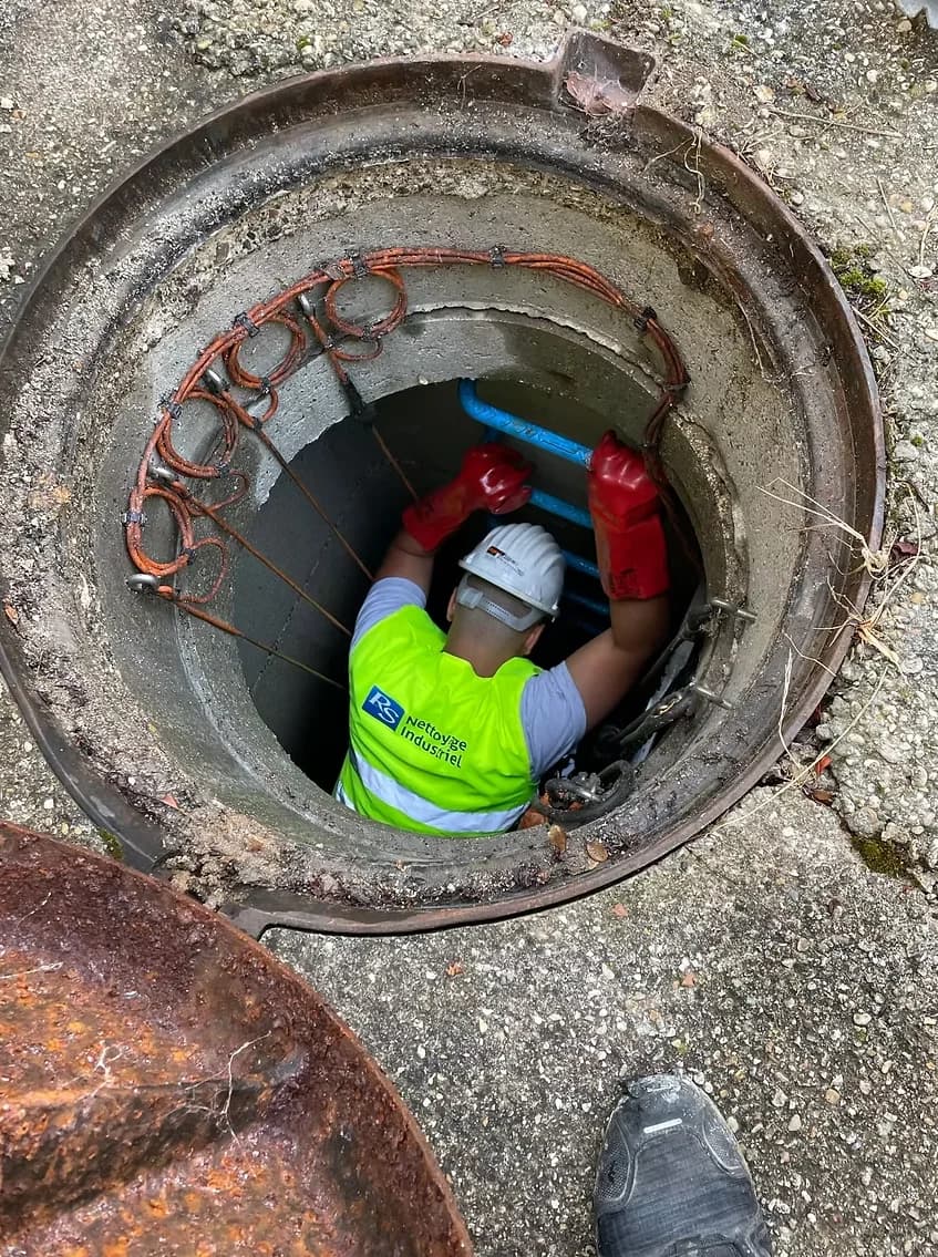 Pompage et vidange de puisard