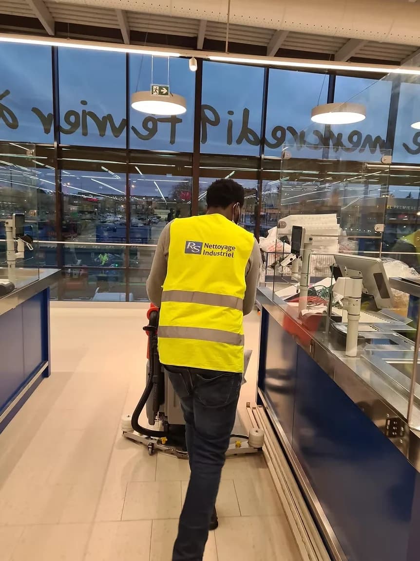 Nettoyage fin de chantier