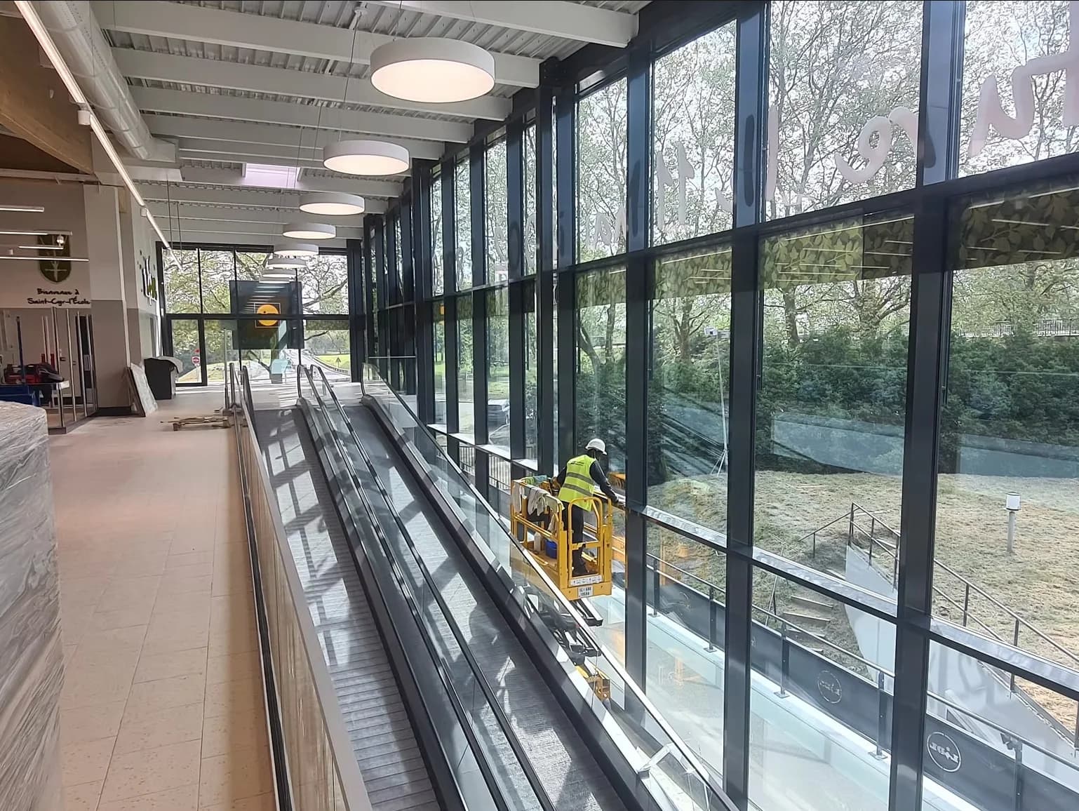 Nettoyage de vitreries et façades